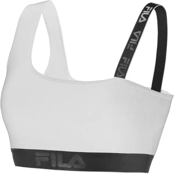 Brassière coton asymétrique femme Fila