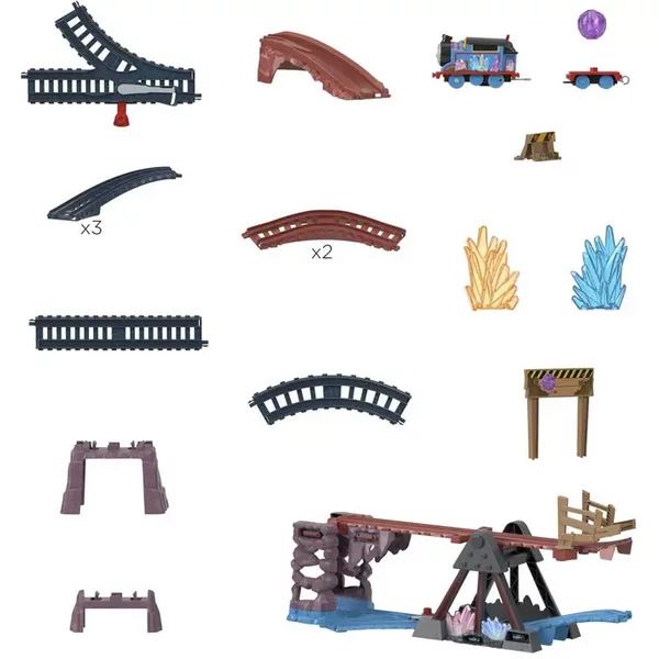 Jeux De Construction Grotte De Cristal De Thomas Fisher Price-image