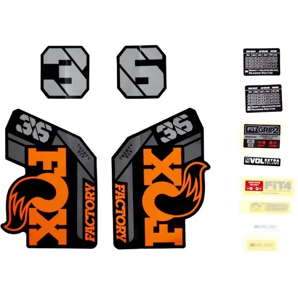 Kit Autocollants Fox Racing 2021 36 F-S-image