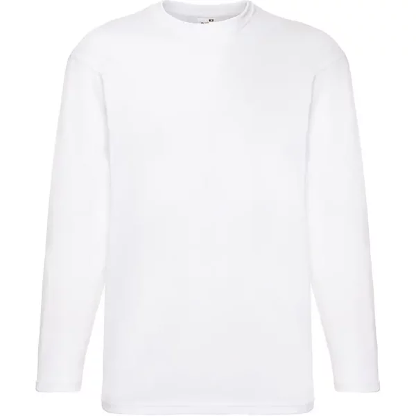 Langarm-T-Shirt Fruit of the Loom Valueweight