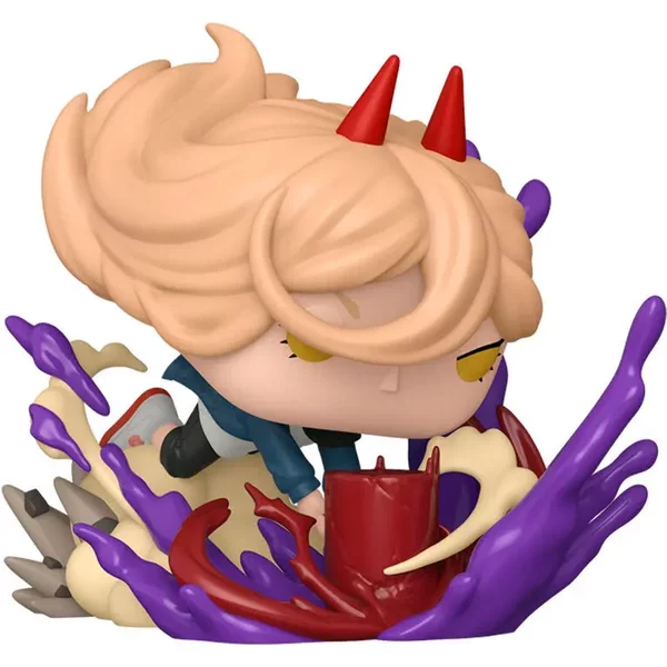 Figurine Funko Deluxe Chainsaw Man Power With Blood Hammer-image