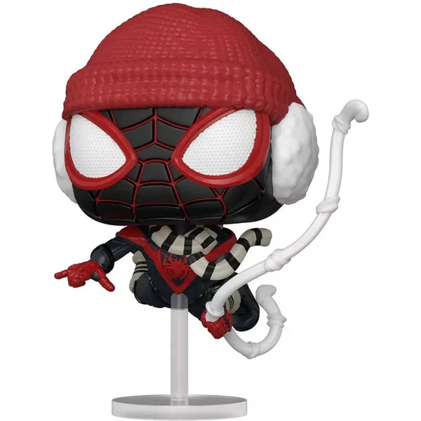 Figurine En Vinyl Funko Marvel's Spider-Man Pop! Games Miles Morales Winter Suit-image