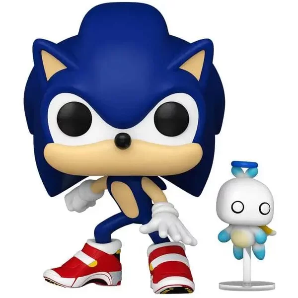 Figurine Funko Sonic The Hedgehog POP & Buddy! Sonic W/ Chao-image