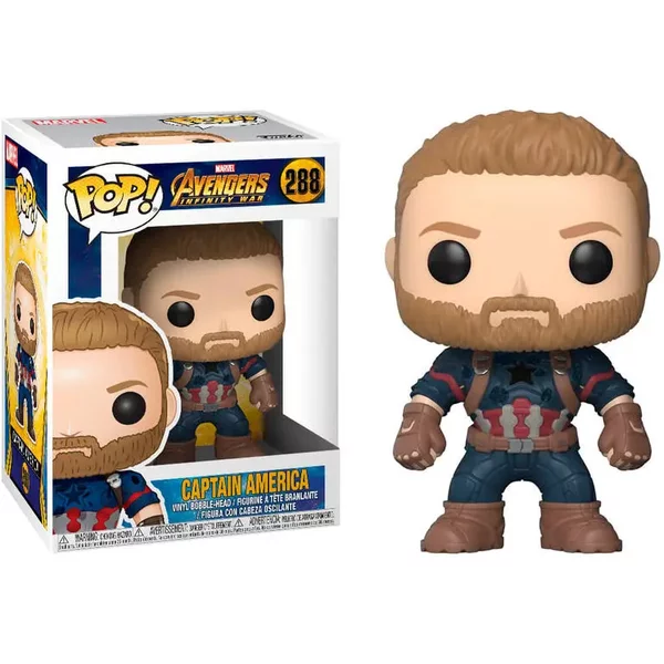 Figurine Funko Pop Marvel Avengers Infinity War Captain America-image