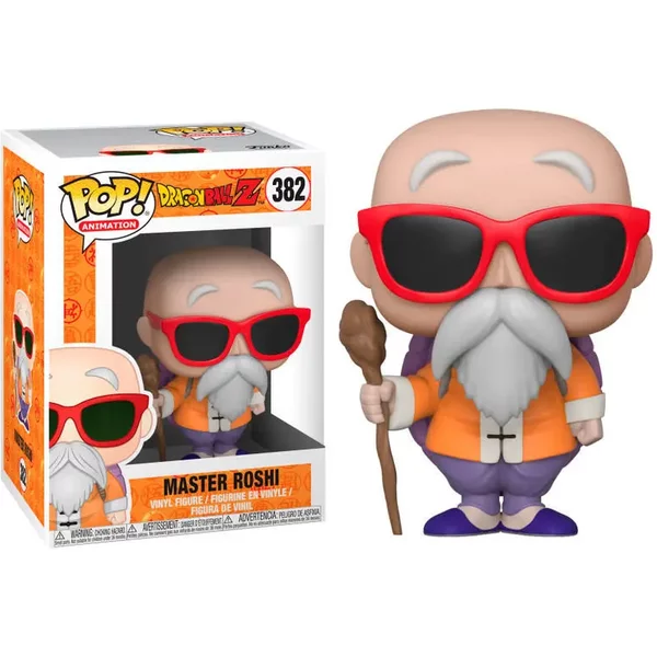 Figurine Funko Pop Dragon Ball Z Gohan Master Roshi With Staff-image