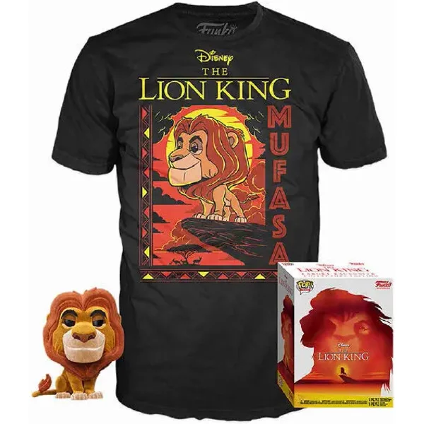 Figurine Funko POP & T-Shirt Disney The Lion King Mufasa-image