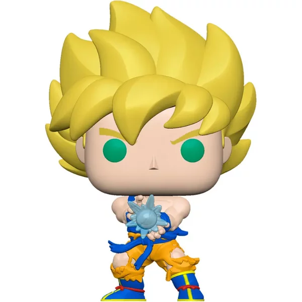 Figurine Funko Pop Dragon Ball Z Super Saiyan Goku With Kamehameha Wave-image