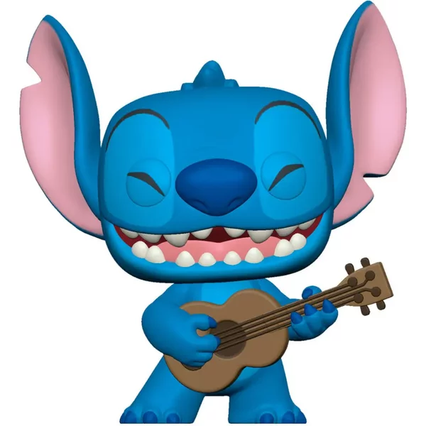 Figurine Avec UkuléLé Funko Pop Disney Lilo And Stitch-image