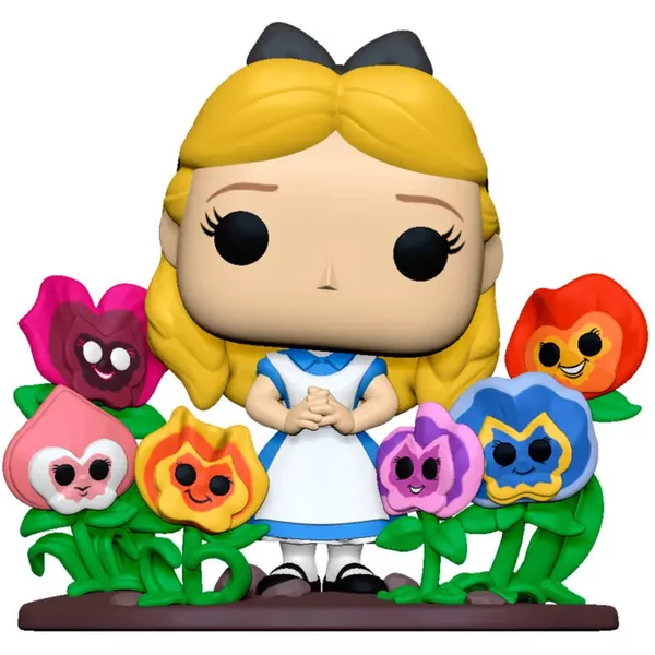 Figurine Funko Pop Disney Alice In Wonderland 70Th Alice With Flowers-image