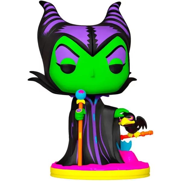 Figurine Funko Pop Disney Villains Maleficent Light Exclusive-image