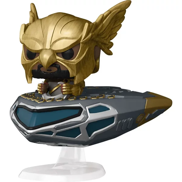 Figurine Funko Pop Dc Comics Black Adam Hawkman In Cruiser-image