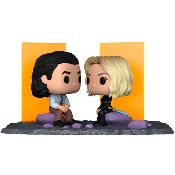 Figurine Funko Pop Moment Marvel Loki - Loki And Sylvie Exclusive-image