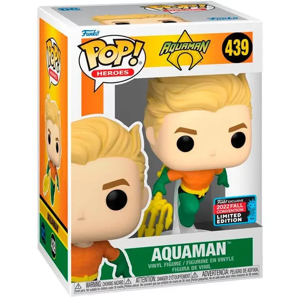 Figurine Funko Pop Dc Comics Aquaman - Aquaman Exclusive-image