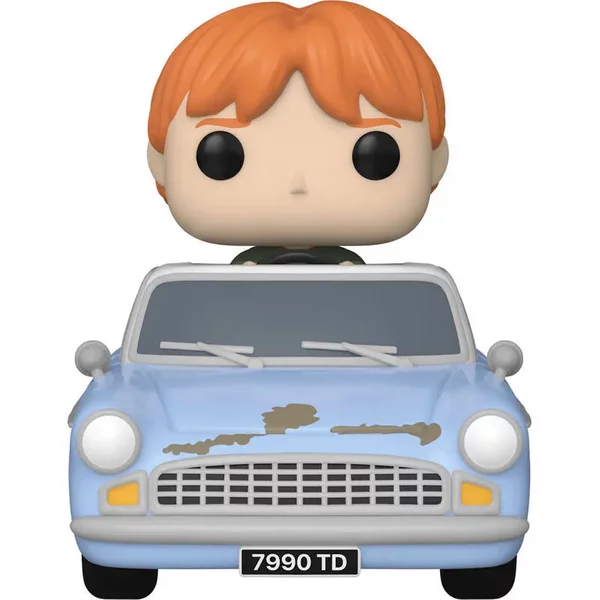 Figurine Funko POP Harry Potter Ron Weasley In Flying Car-image
