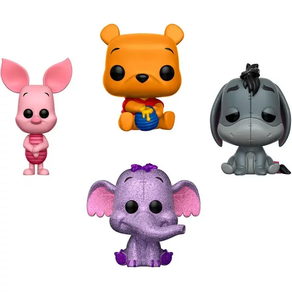 Figurine Funko Pop Disney Winnie The Pooh Exclusive (X4)-image
