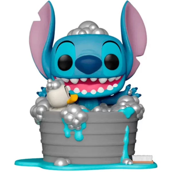 Figurine Funko Pop Disney Lilo & Stitch - Stitch In Bathtub Excusive-image