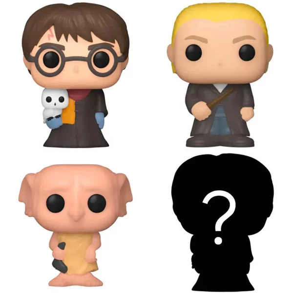 Figurine Bitty Pop Harry Potter - Harry Potter Funko Blister 4 (X4)-image