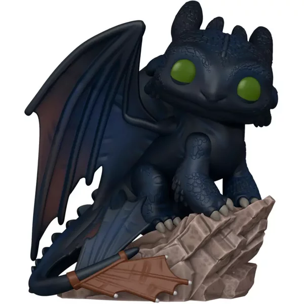 Figurine Funko Deluxe How To Train Your Dragon Toothless-image