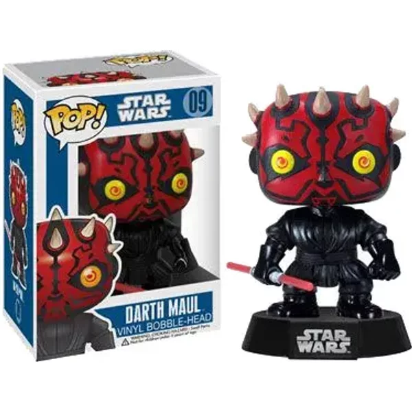 Figurine Funko Star Wars Pop! Bobble Head Darth Maul-image