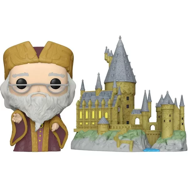 Figurine En Vinyle Funko Harry Potter Dumbledore W/Hogwarts-image