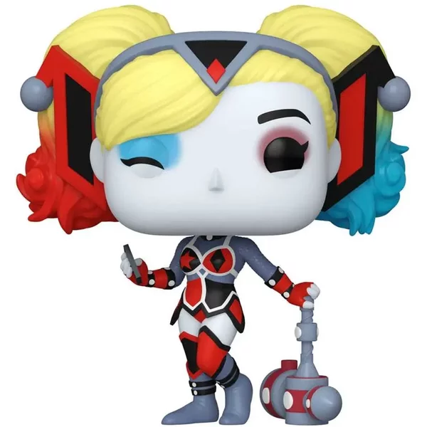 Figurine De Collection En Vinyle Funko DC Comics Harley Quinn Takeover Pop! Heroes Harley-image
