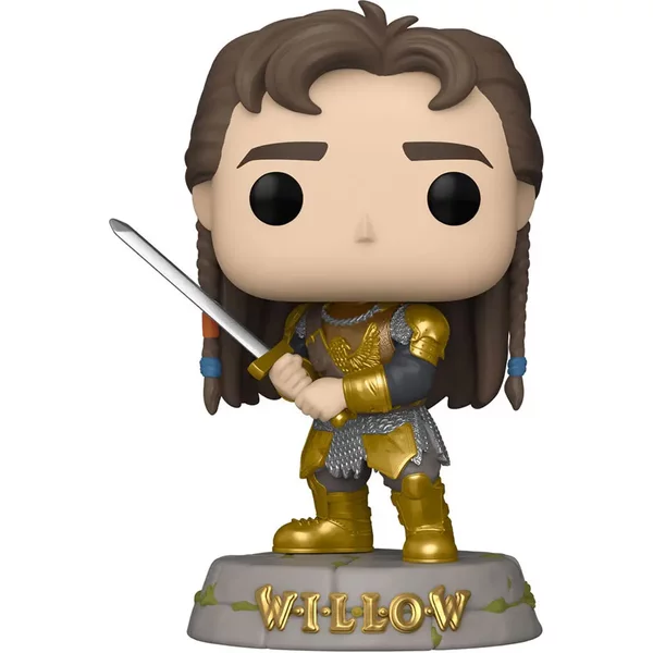 Figurine De Collection Vinyle Funko Willow Pop! Movies Madmartigan Metallic-image