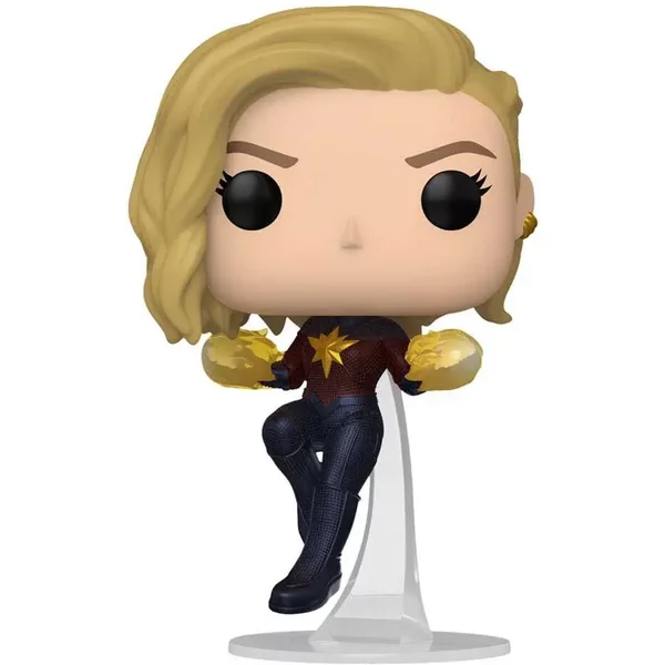 Figurine De Collection En Vinyle Funko The Marvels POP Captain Marvel 9 Cm-image
