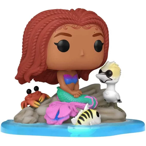 Sammlerfigur Die Kleine Meerjungfrau Pop! Deluxe Vinyl Ariel &Amp; Friends Funko-image