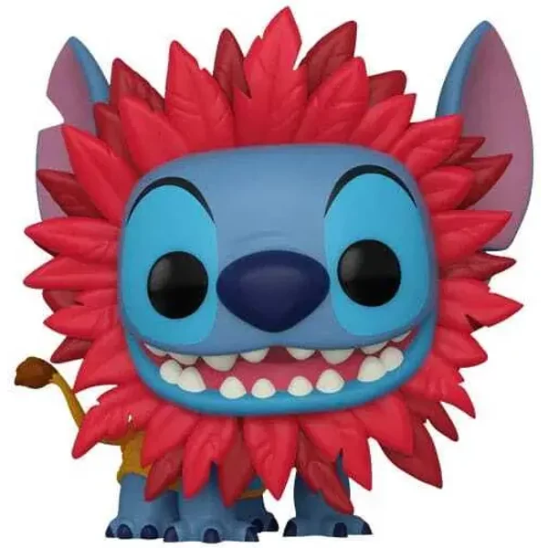 Figurine De Collection En Vinyle Funko Lilo & Stitch Pop! & Buddy Costume- Simba-image