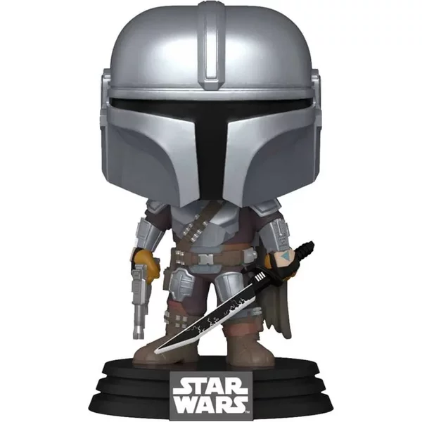 Figurine De Collection En Vinyle Funko Star Wars The Mandalorian POP The Mandalorian-image