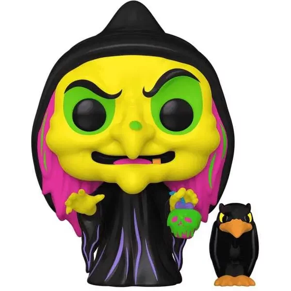 Figurine Funko Snow White Pop & Buddy! Animation Disguised Evil Queen With Raven-image