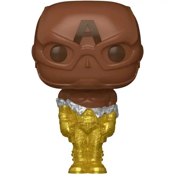 Figurine De Collection Funko Marvel Pop! Vinyl Easter Chocolate Captain America-image
