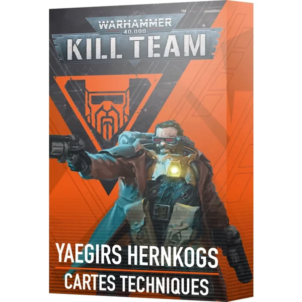 Jeux De SociéTé Games Workshop Warhammer 40K - Kill Team Datacards Yaegir Hernkog (Fr)-image