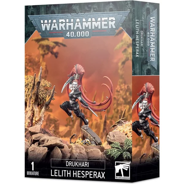 Figurine Games Workshop Warhammer 40K - Drukhari Lelith Hesperax-image