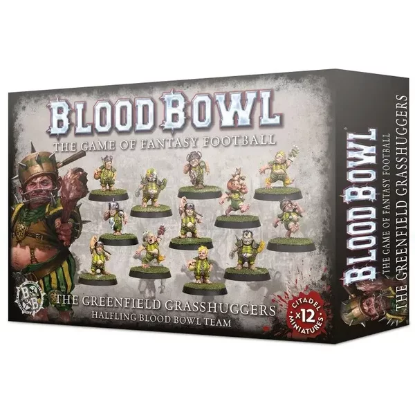 Figurine Games Workshop Blood Bowl - Team Halfling : Greenfield Grasshuggers (X12)-image
