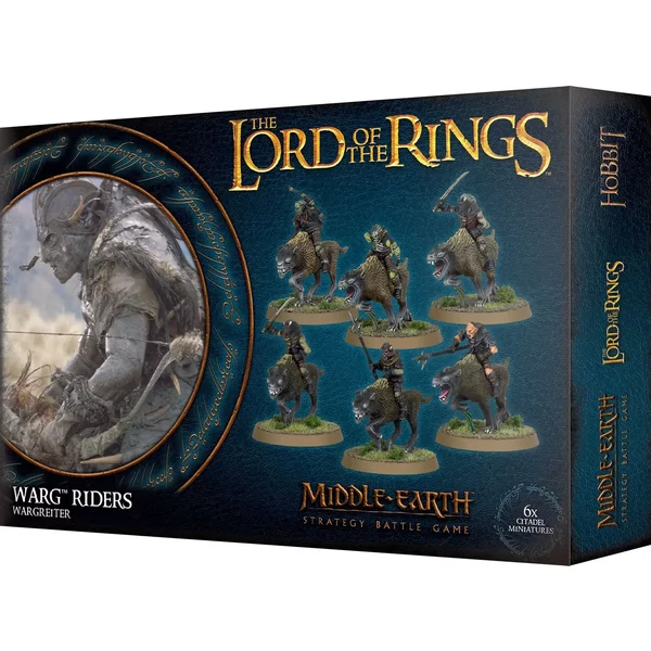 Figurines Games Workshop Warhammer Middle Earth - Chevaucheurs De Wargs (X6)-image
