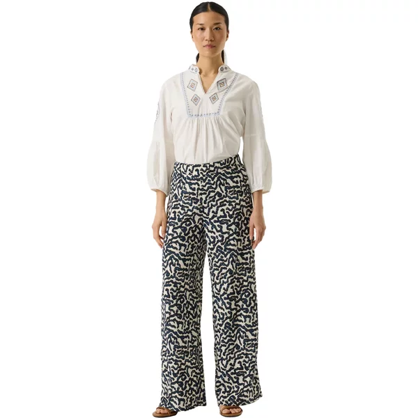 Damen-Jacquard-Musterhose Garcia-image