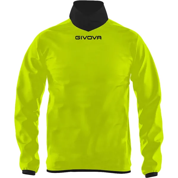 Regenjacke mit geripptem Kragen Givova