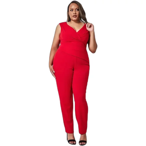 Jumpsuit Damen Goddiva Bardot Scuba-image