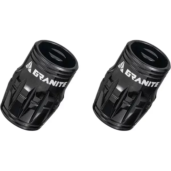 Capuchons De Valves Granite Design CNC Schrader/Demonte Obus Juicy Nipples (X2)-image