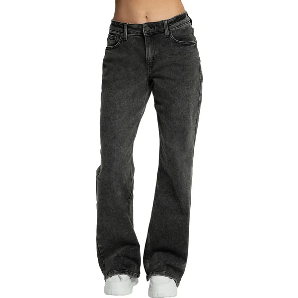 Jeans de pierna ancha mujer Gym Glamour