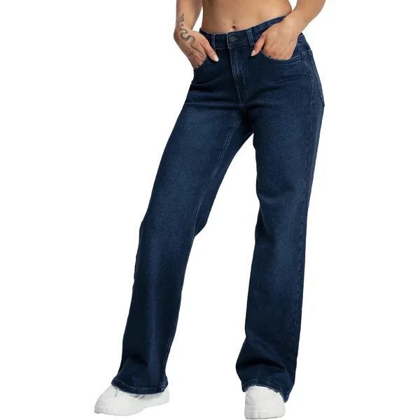 Dames wide leg jeans Gym Glamour