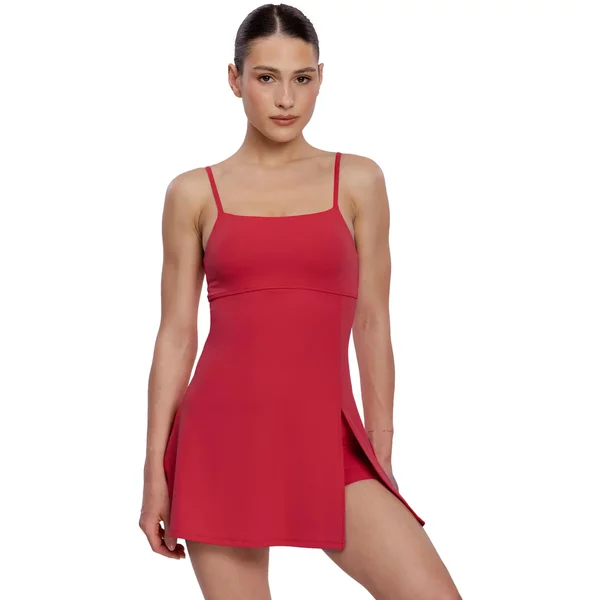 Kleid, kurz, Damen Gym Glamour