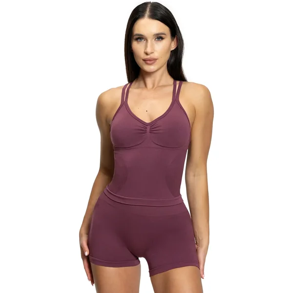 Camiseta de tirantes para mujer Gym Glamour Fake BBL