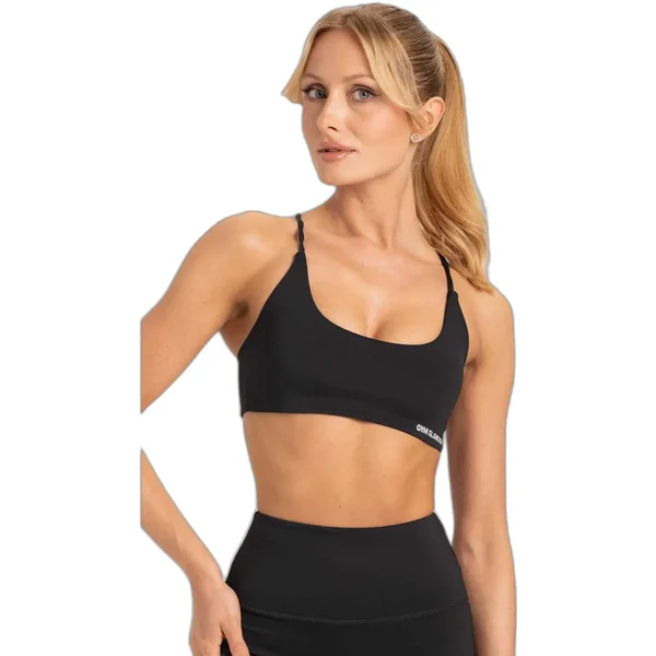 halter Sports bra Gym Glamour Open