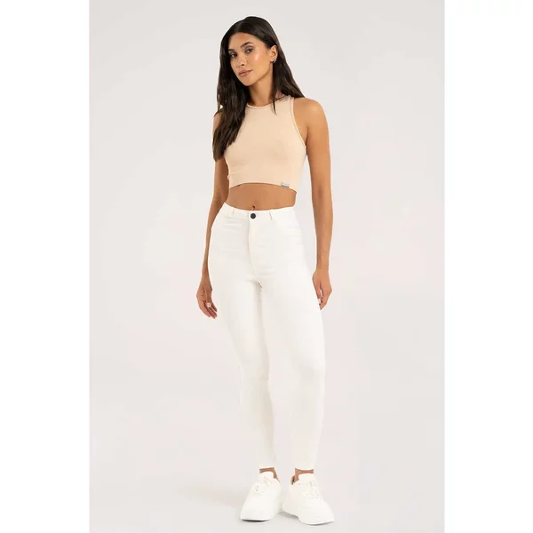Skinny Jeans Damen Gym Glamour
