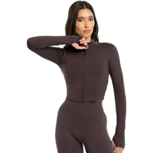 Felpa Con Zip donna Gym Glamour Corset