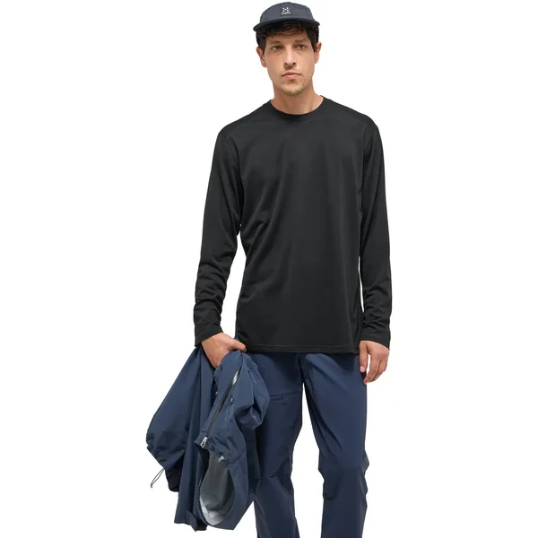 T-shirt a maniche lunghe in lana Haglöfs Kaise