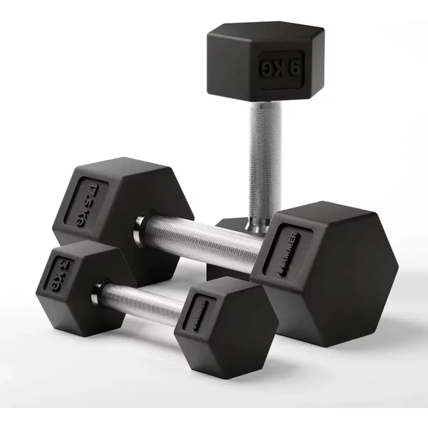 Hanteln Hammer Compacts hexagonal Pro 1 2 kg