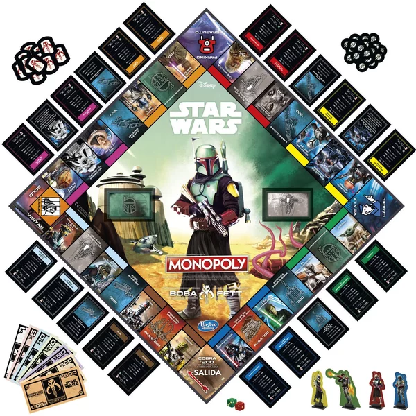 Jeux De SociéTé Hasbro Star Wars Boba Fett Monopoly-image